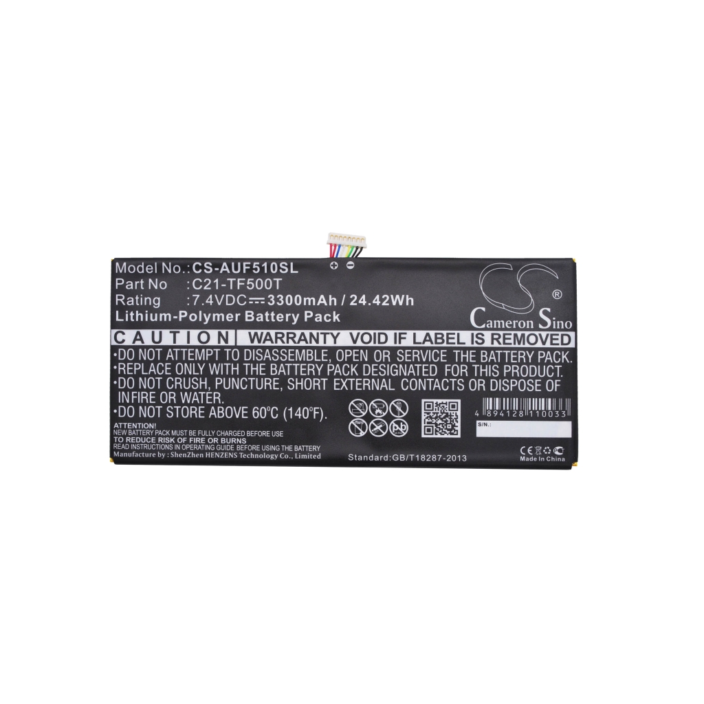 Batería de la tableta Asus Transformer Pad TF500T