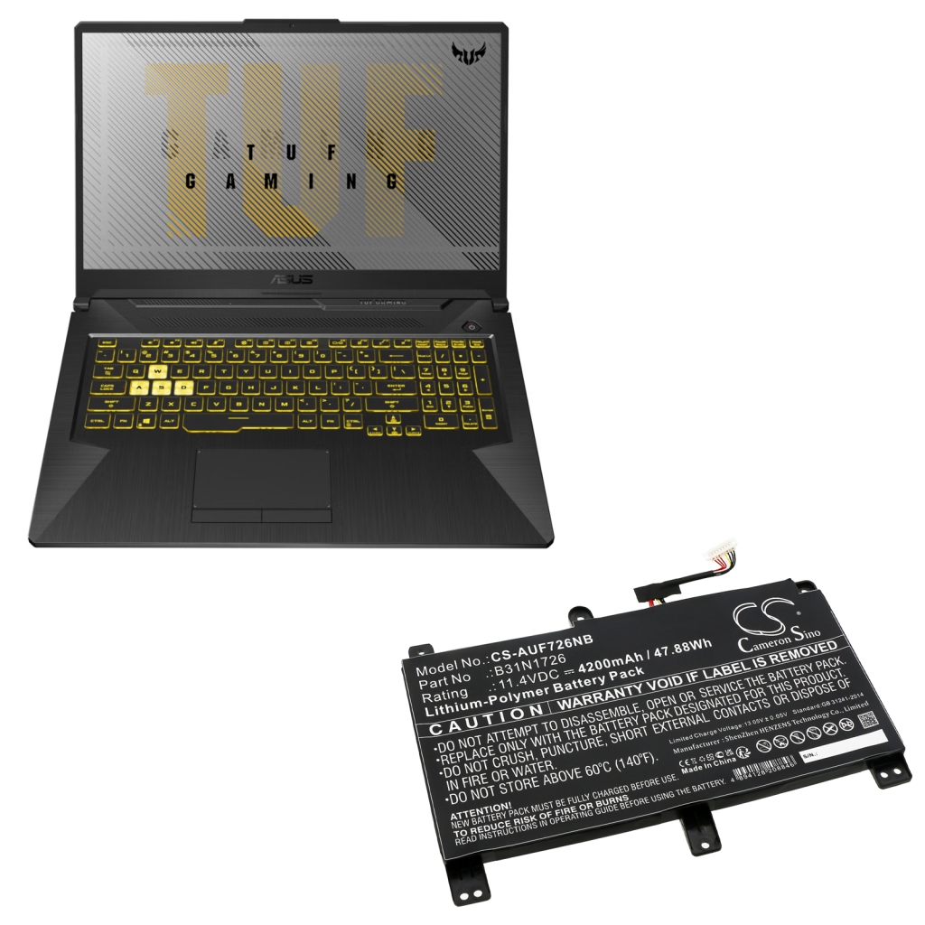 Batería para portátil Asus TUF FX504GD-DM521T