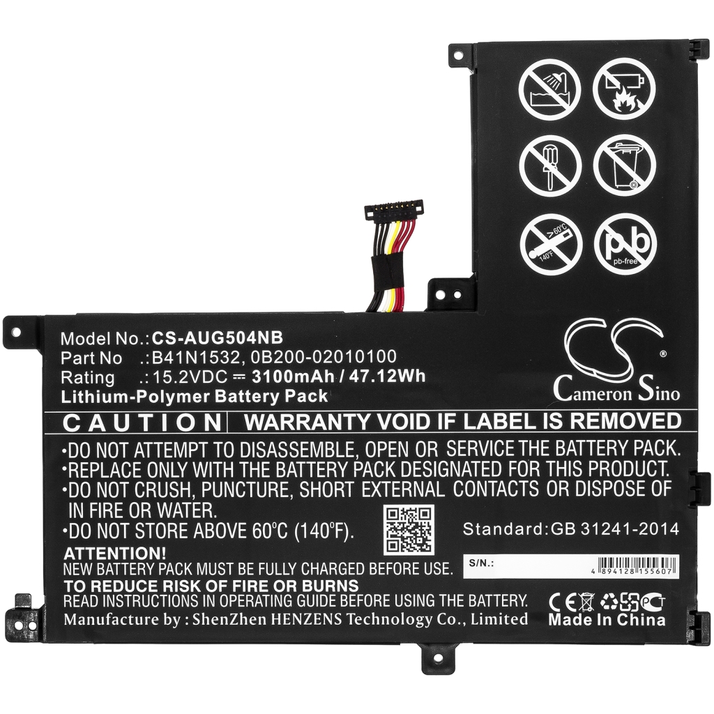 Batería para portátil Asus CS-AUG504NB
