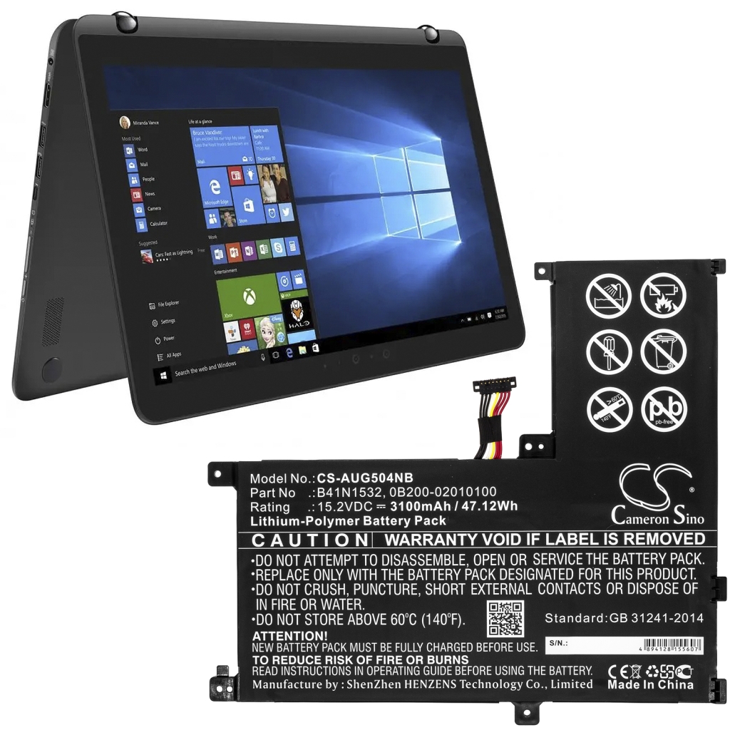 Batería para portátil Asus CS-AUG504NB