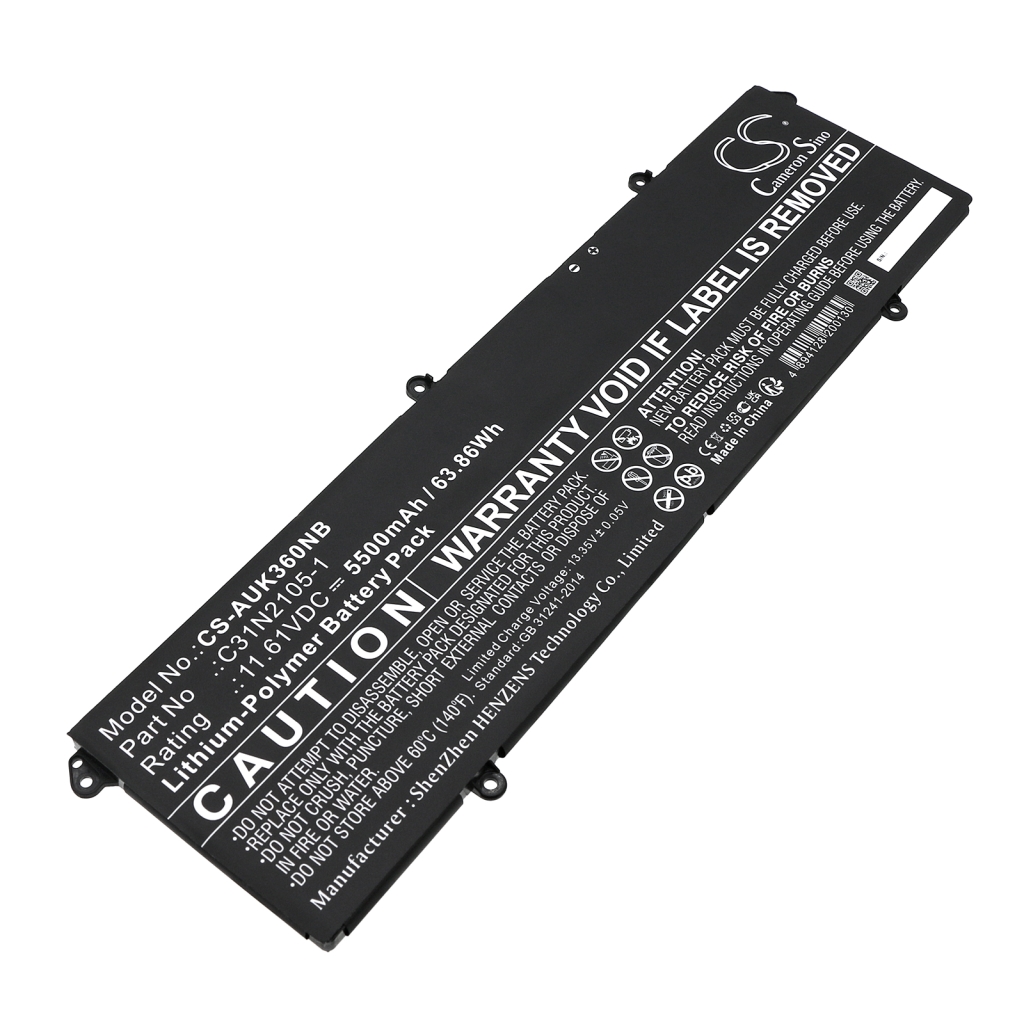 Batería para portátil Asus CS-AUK360NB