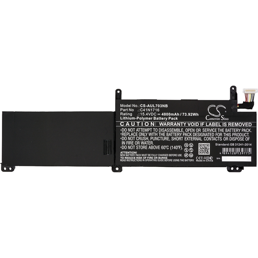 Batería para portátil Asus CS-AUL703NB