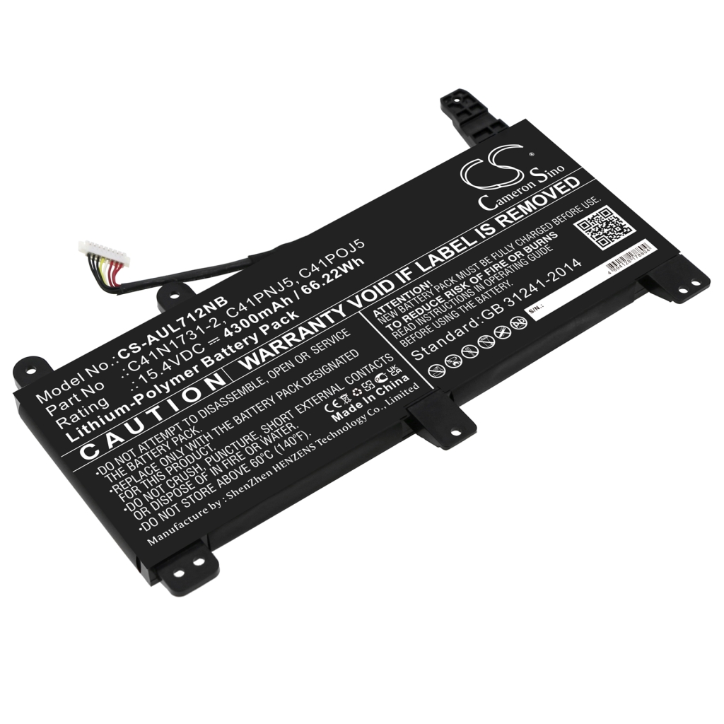 Batería para portátil Asus ROG Strix GL504GS-ES095T