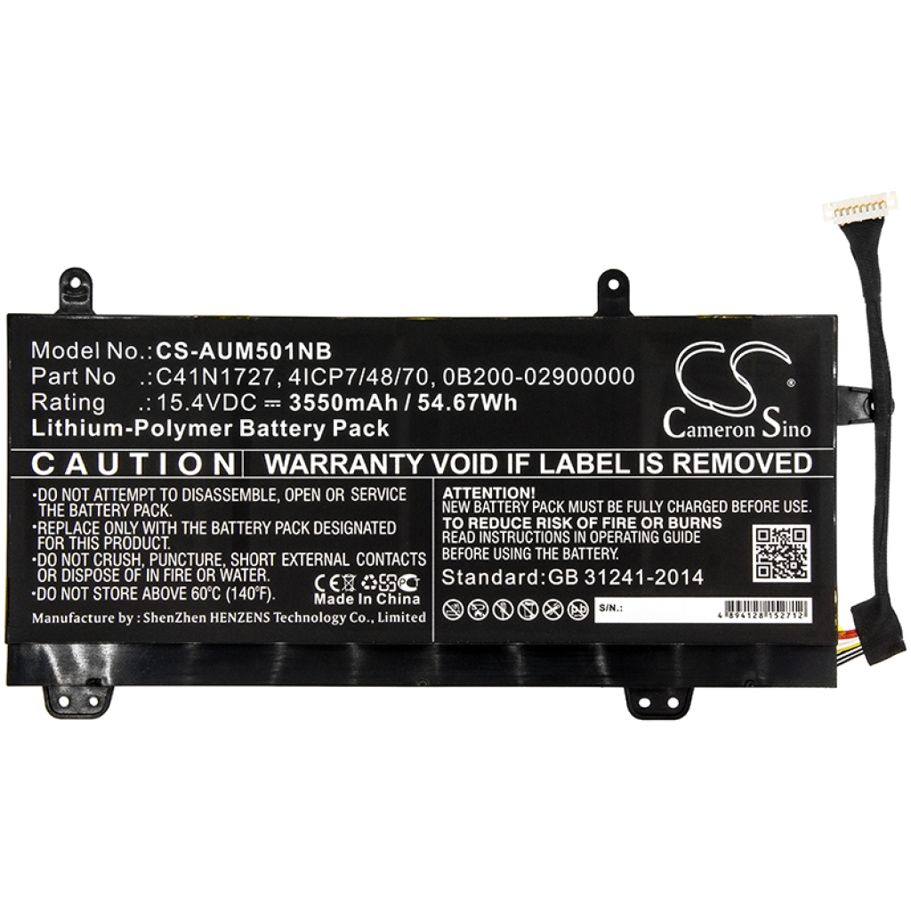 Batería para portátil Asus CS-AUM501NB