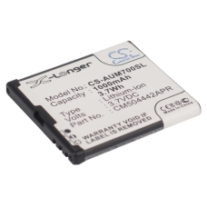 Reemplazo de batería compatible para Amplicomms CM504442APR