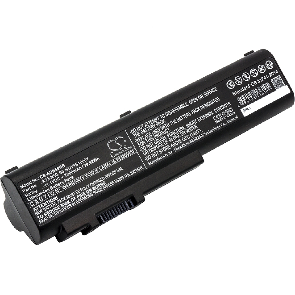 Batería para portátil Asus N50VC