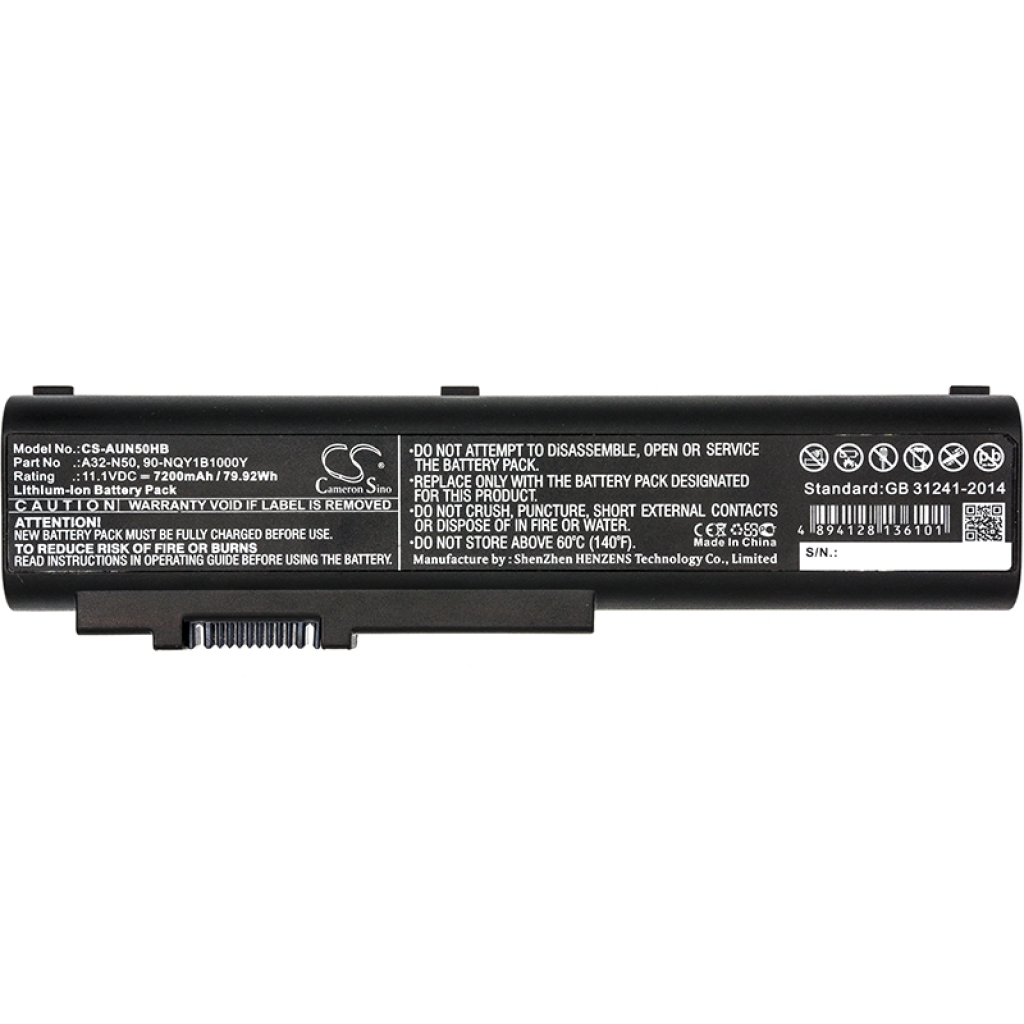 Batería para portátil Asus N50VC