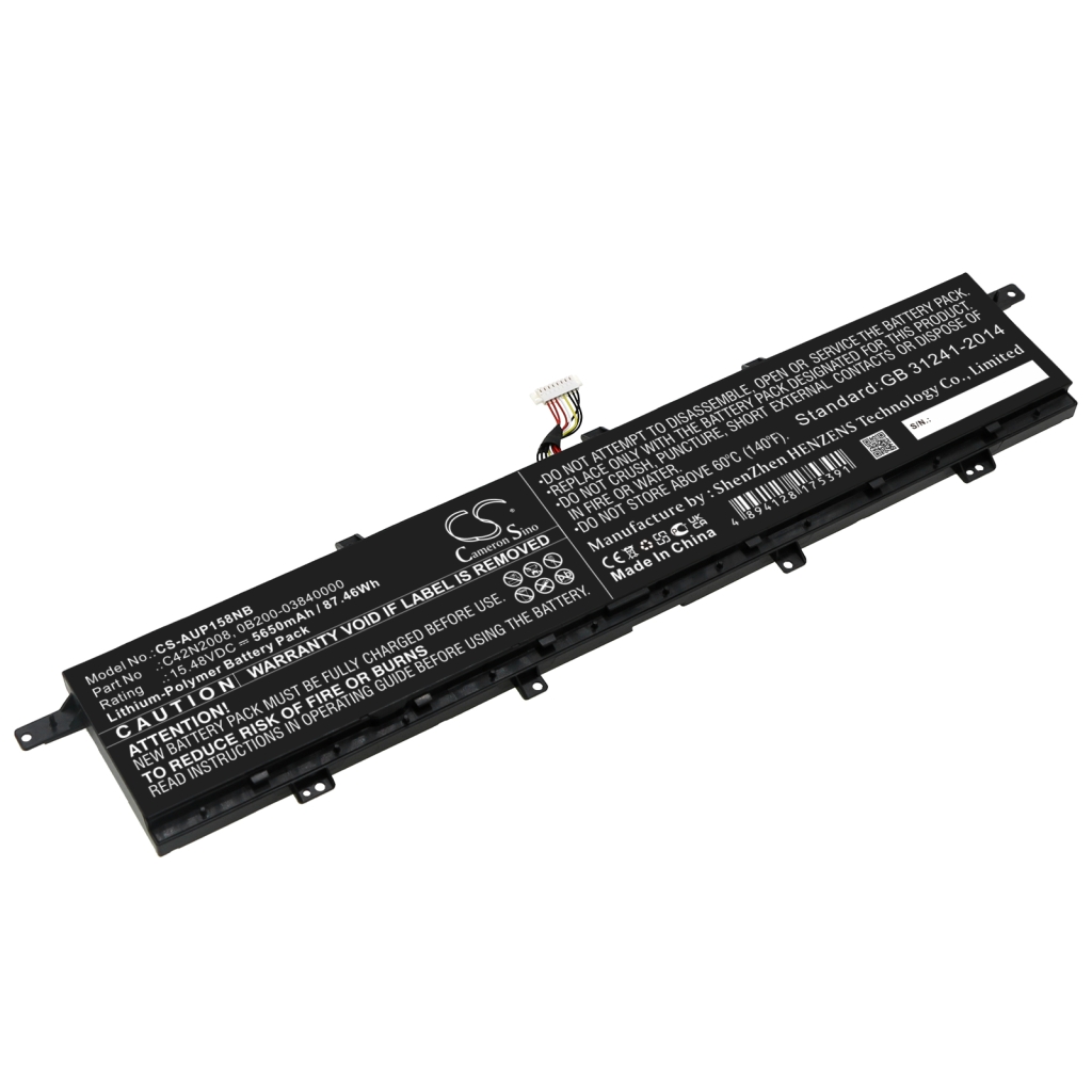 Batería para portátil Asus CS-AUP158NB