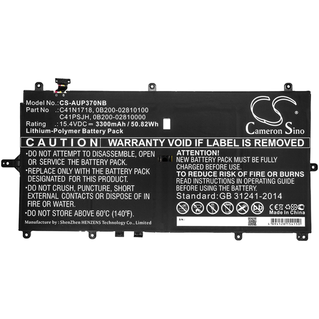 Batería para portátil Asus CS-AUP370NB