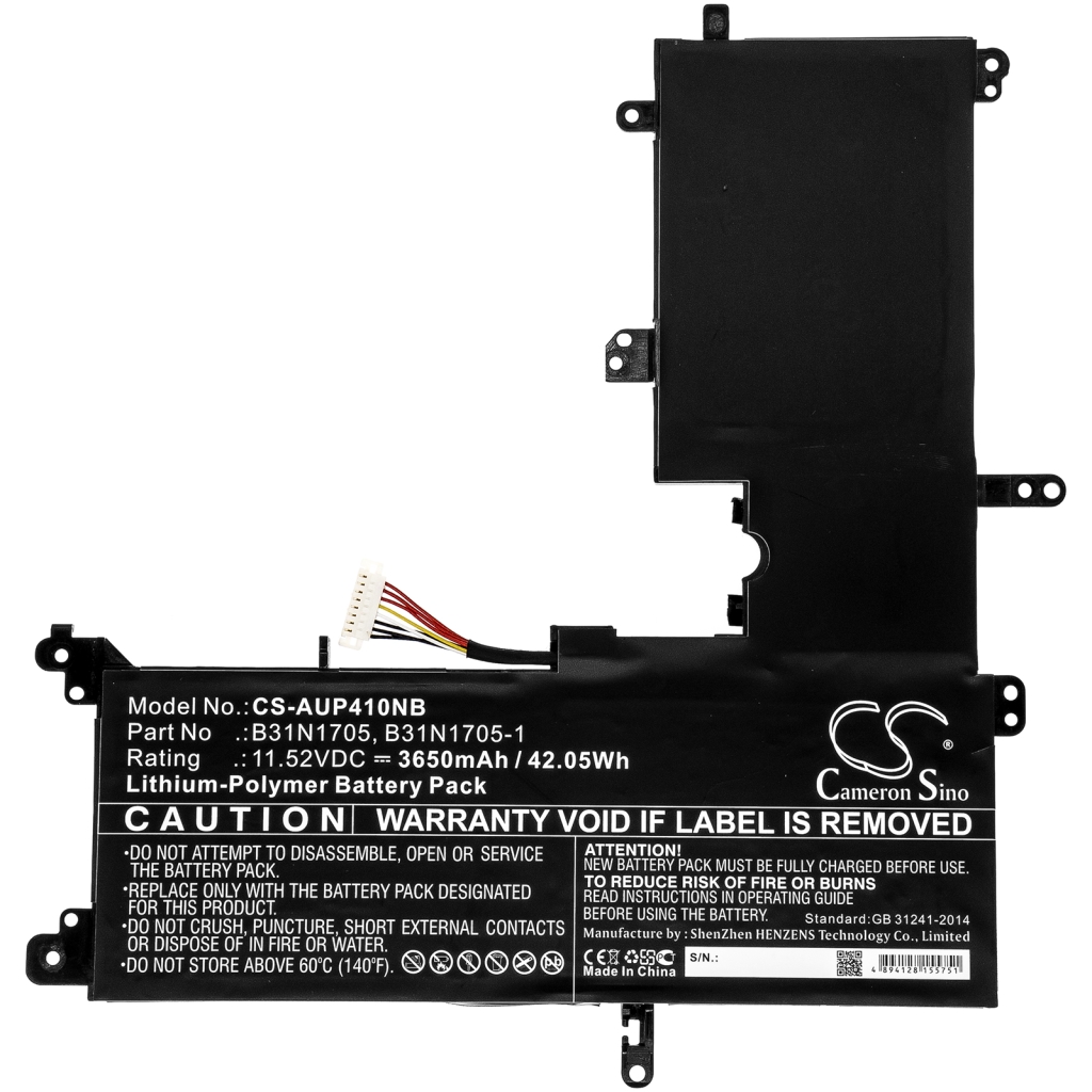 Batería para portátil Asus CS-AUP410NB