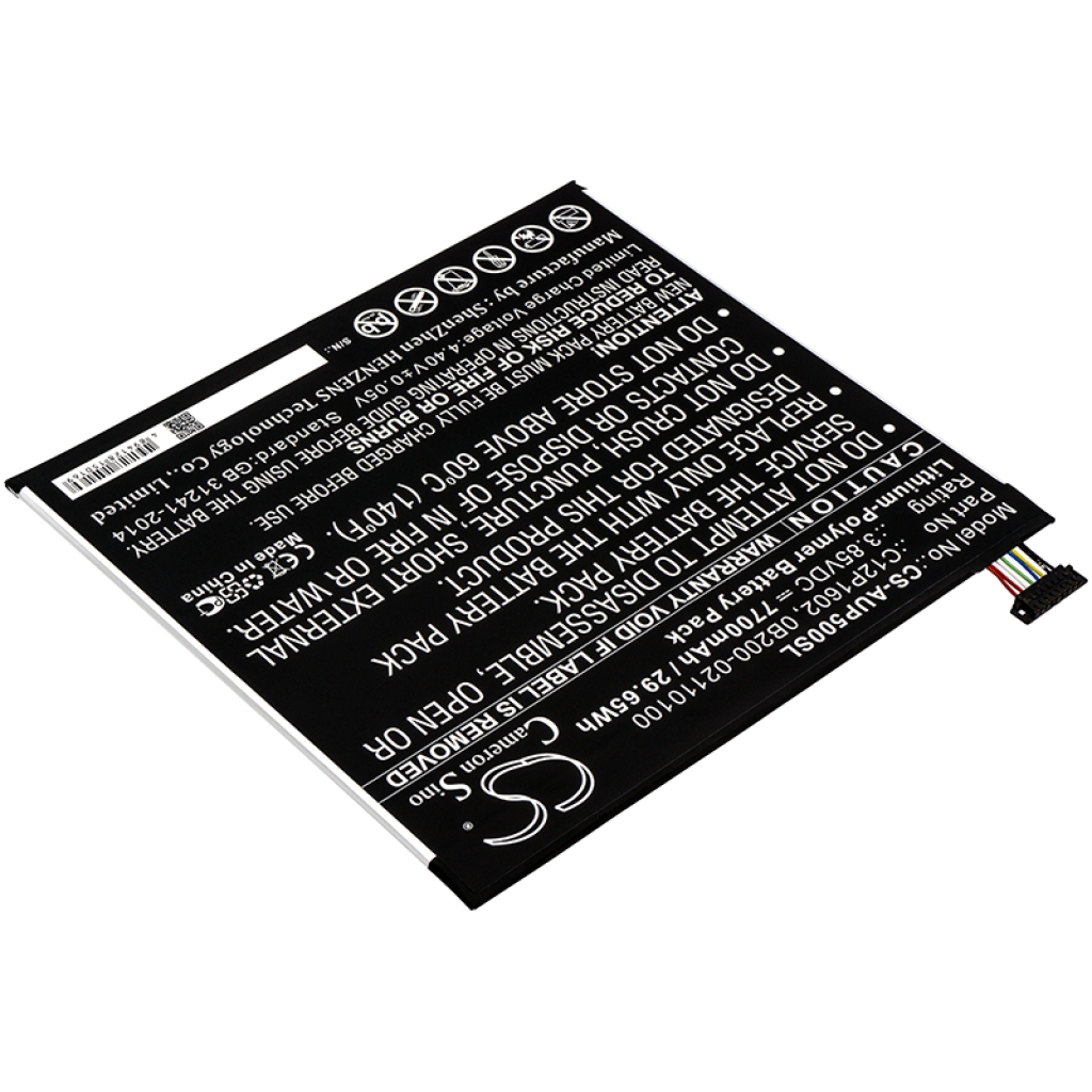 Batería de la tableta Asus CS-AUP500SL