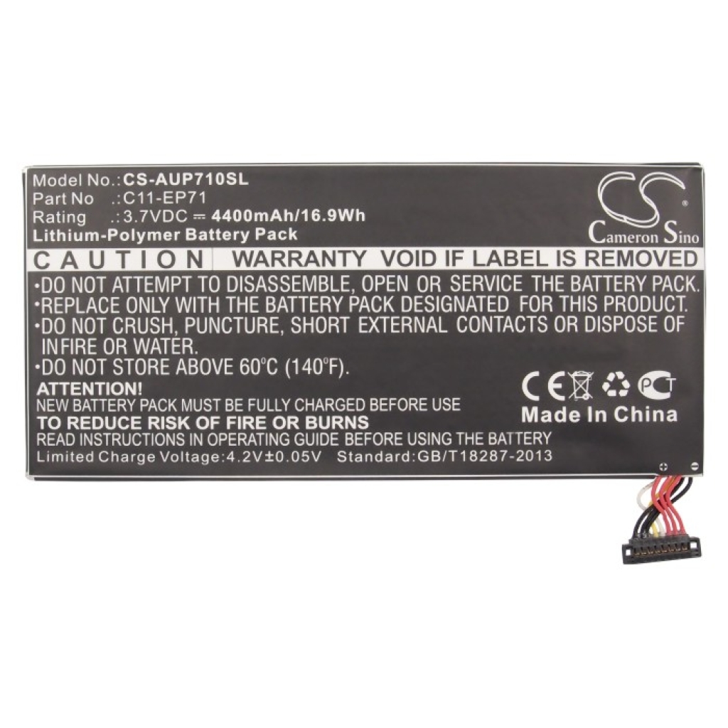 Batería de la tableta Asus CS-AUP710SL