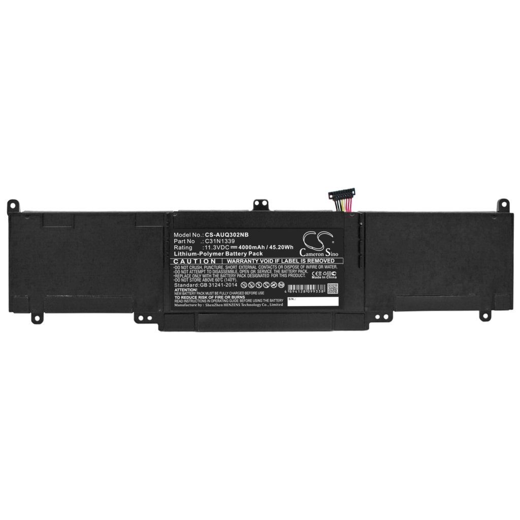 Batería para portátil Asus CS-AUQ302NB