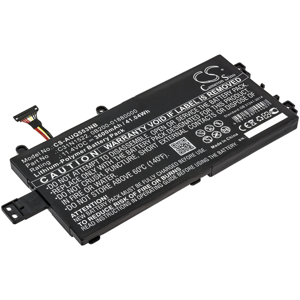 Batería para portátil Asus CS-AUQ553NB