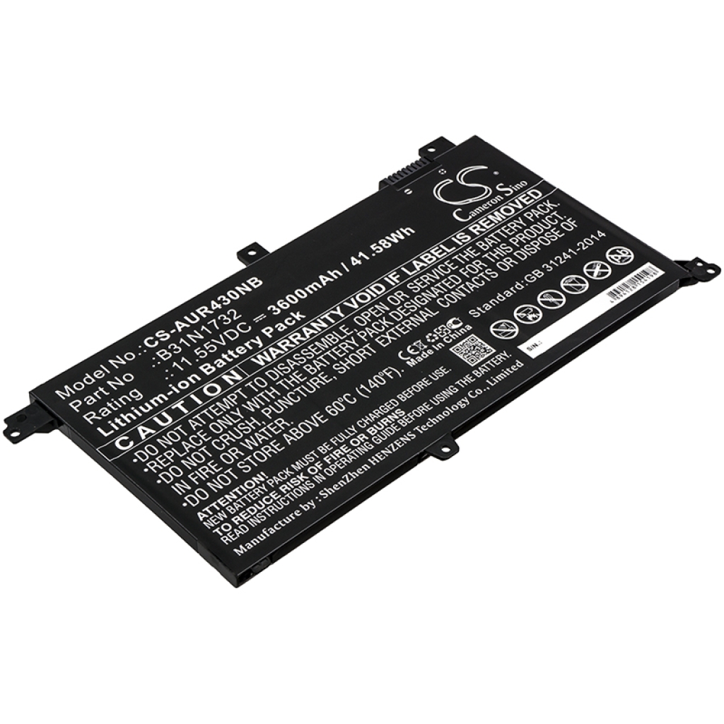 Batería para portátil Asus CS-AUR430NB