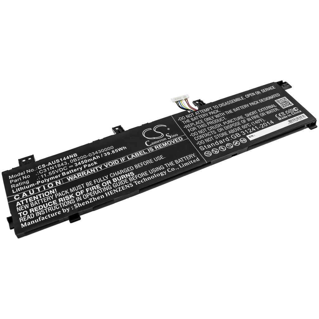 Batería para portátil Asus CS-AUS144NB