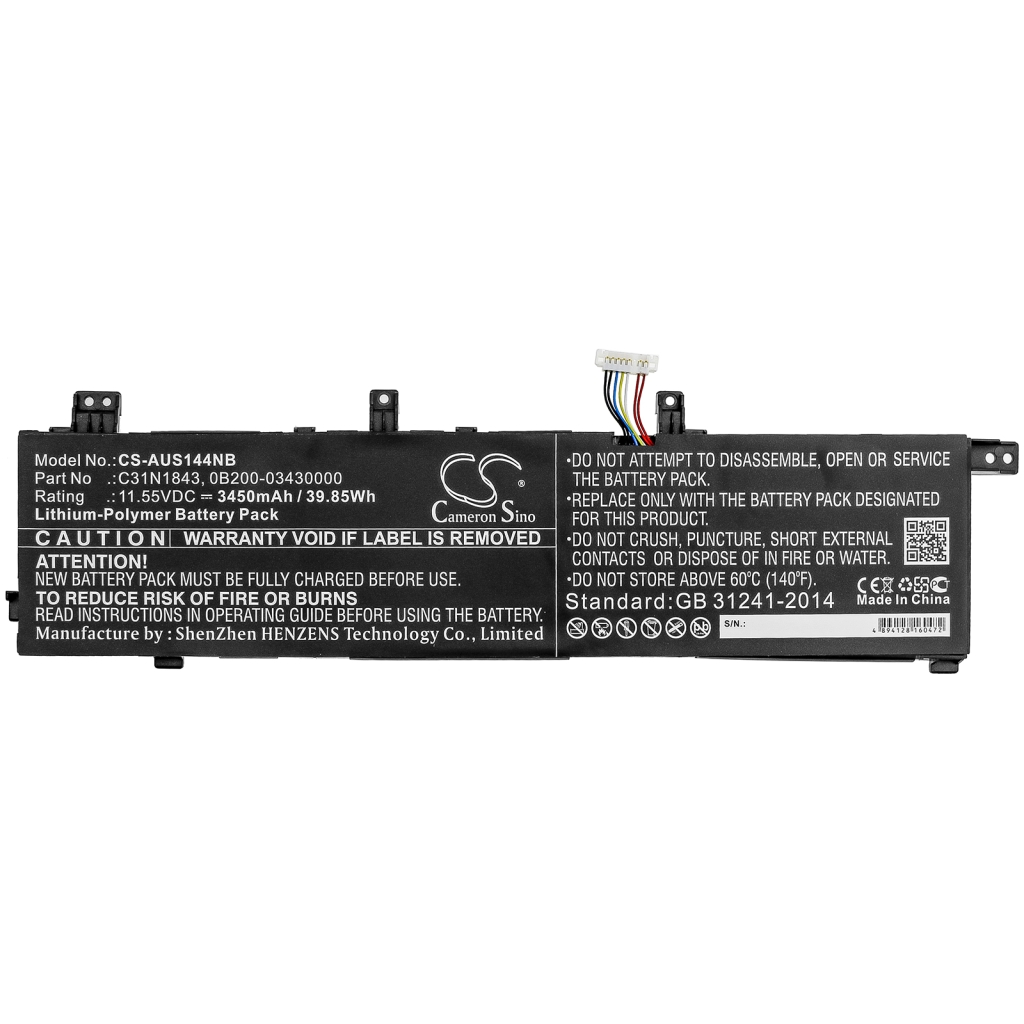 Batería para portátil Asus CS-AUS144NB