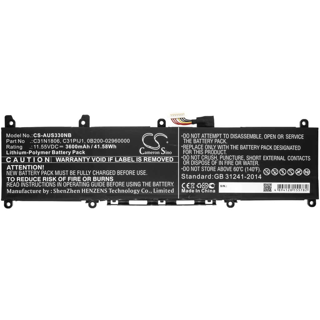 Batería para portátil Asus CS-AUS330NB