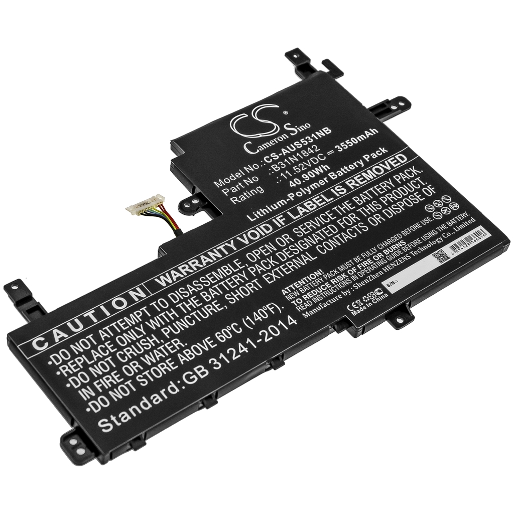 Batería para portátil Asus CS-AUS531NB