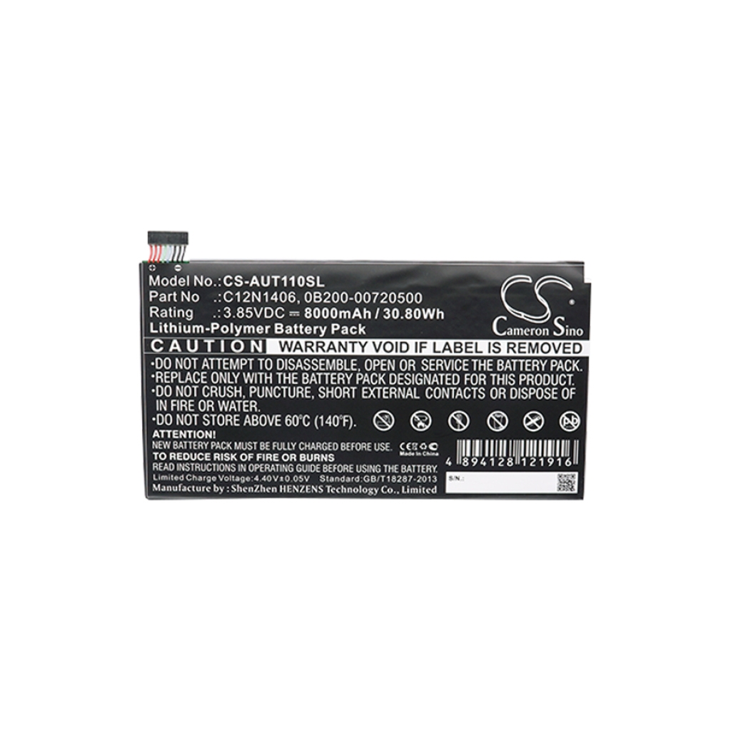 Batería de la tableta Asus CS-AUT110SL