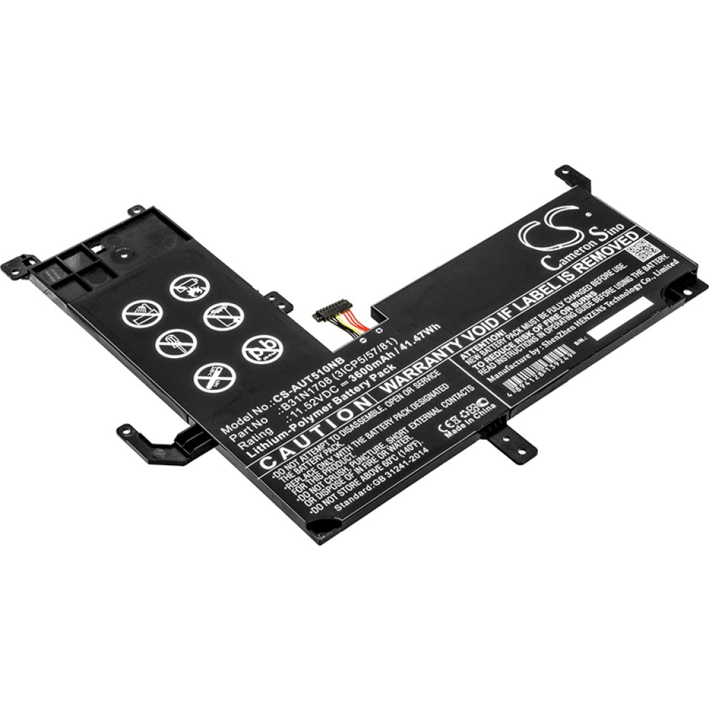 Batería para portátil Asus CS-AUT510NB