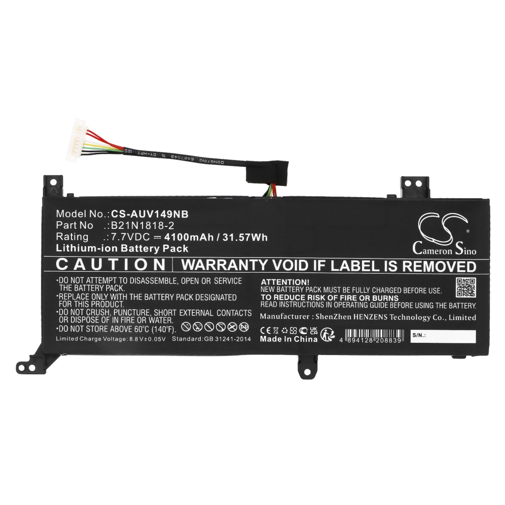 Batería para portátil Asus ExpertBook P1 P1510CJA