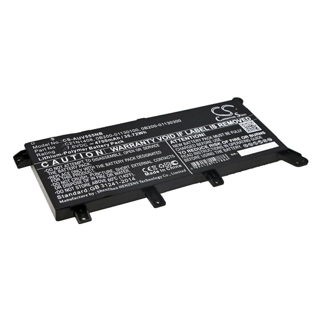 Batería para portátil Asus F555BA-XO059T