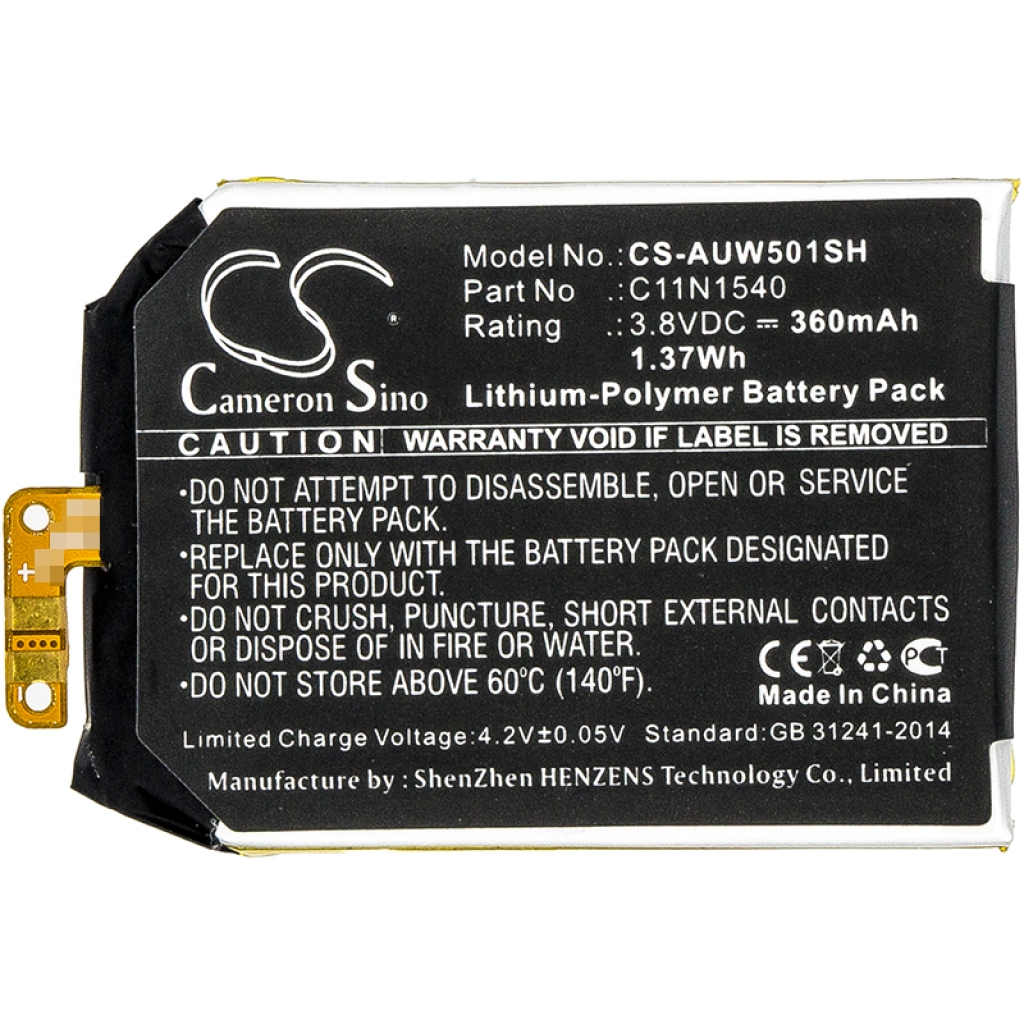 Batería Smartwatch Asus CS-AUW501SH