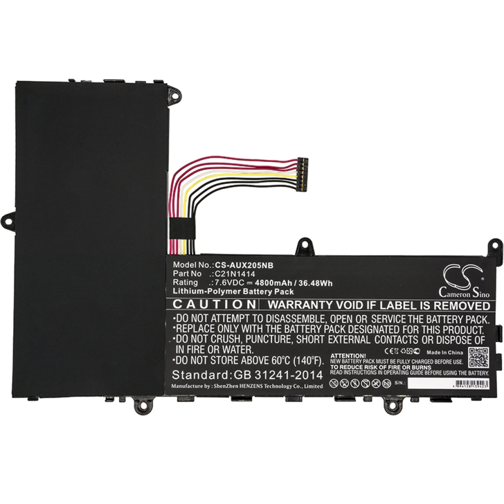 Batería para portátil Asus CS-AUX205NB