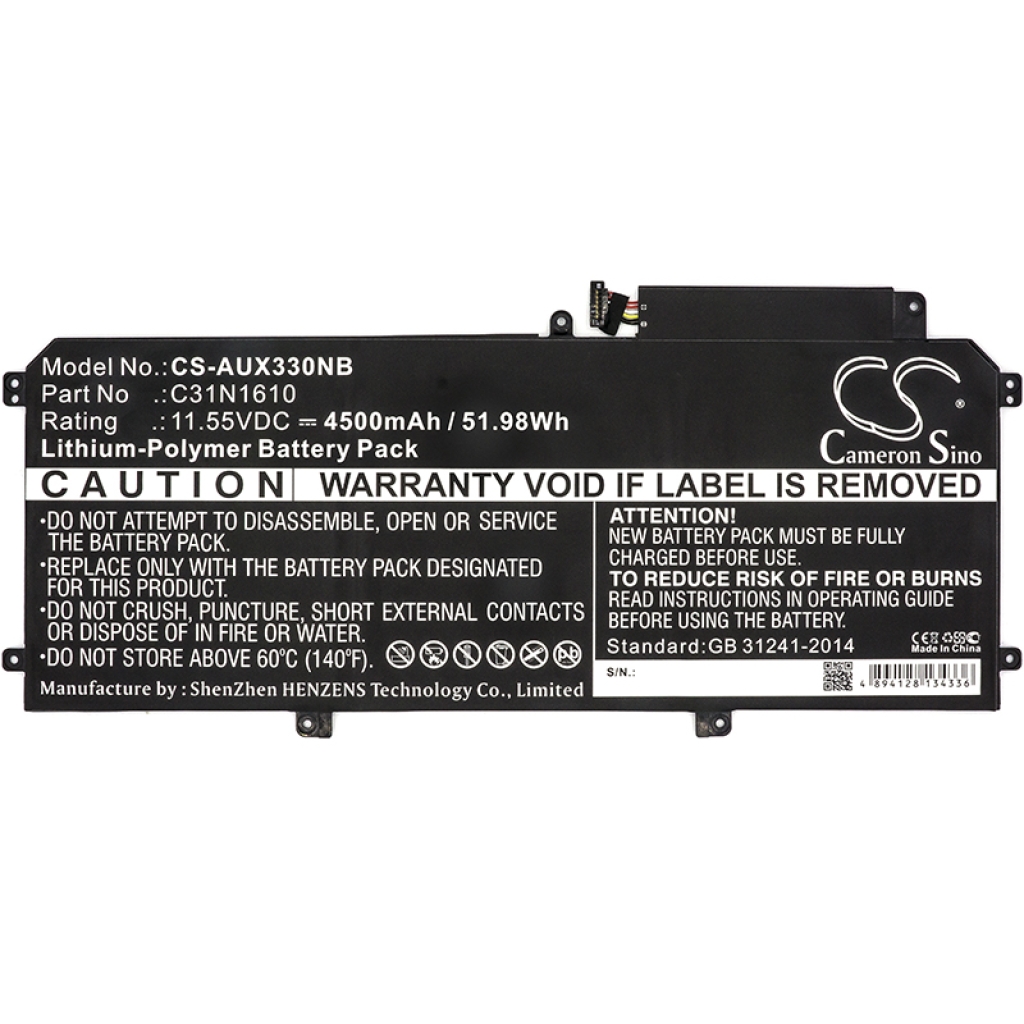 Batería para portátil Asus CS-AUX330NB