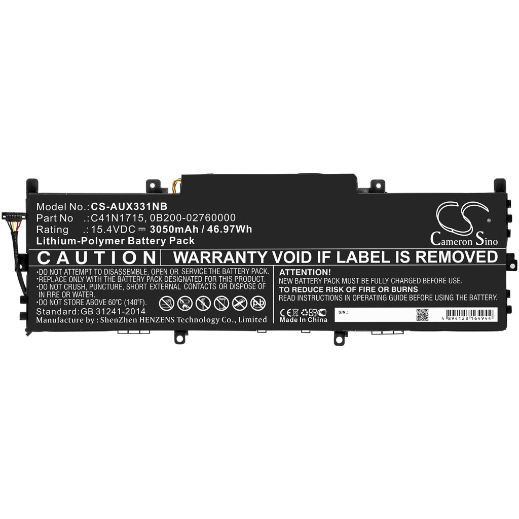 Batería para portátil Asus ZenBook 13 UX331UN-EG002T