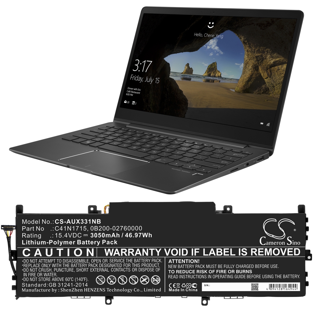 Batería para portátil Asus ZenBook 13 UX331UN-EG002T