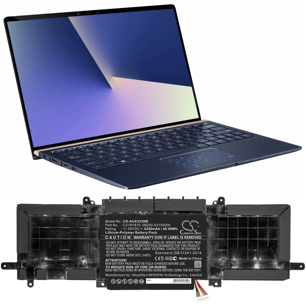 Batería para portátil Asus CS-AUX333NB