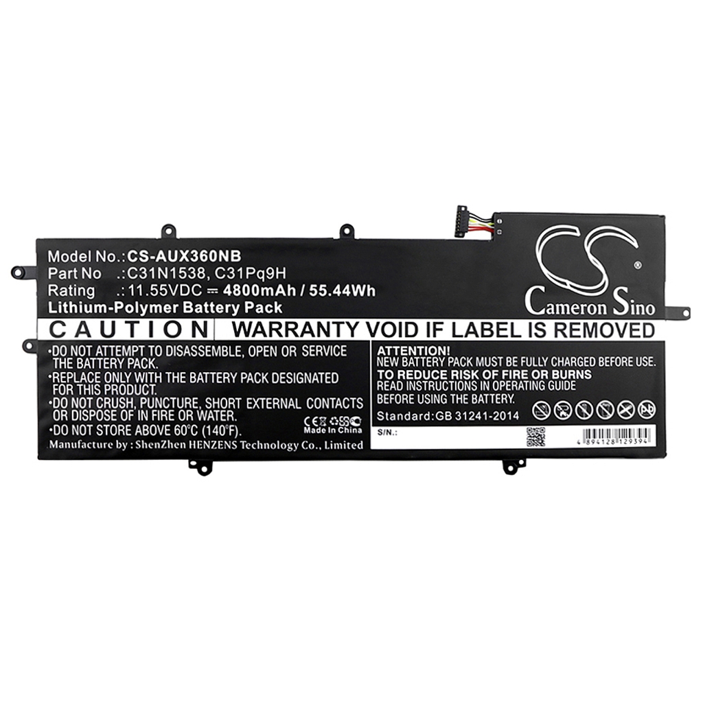 Batería para portátil Asus CS-AUX360NB