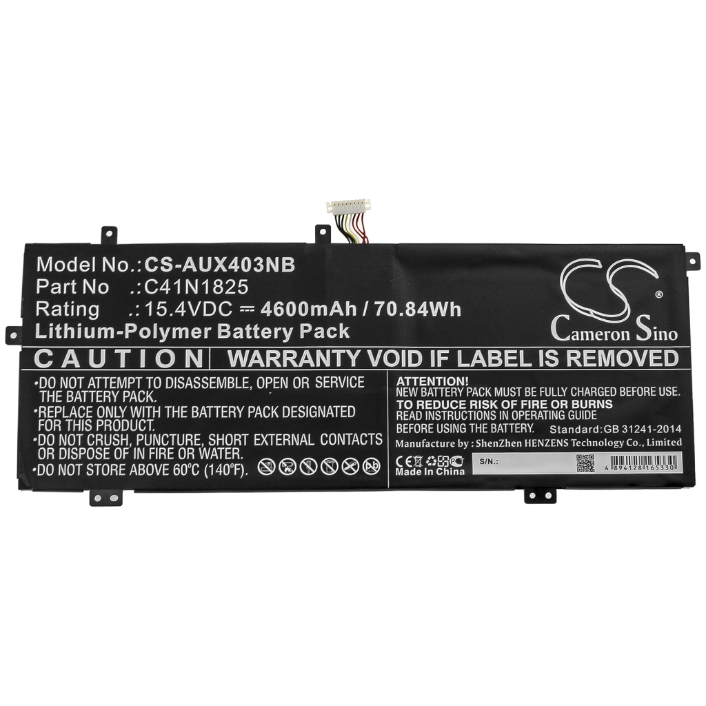 Batería para portátil Asus CS-AUX403NB
