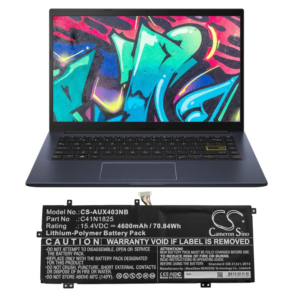 Batería para portátil Asus CS-AUX403NB