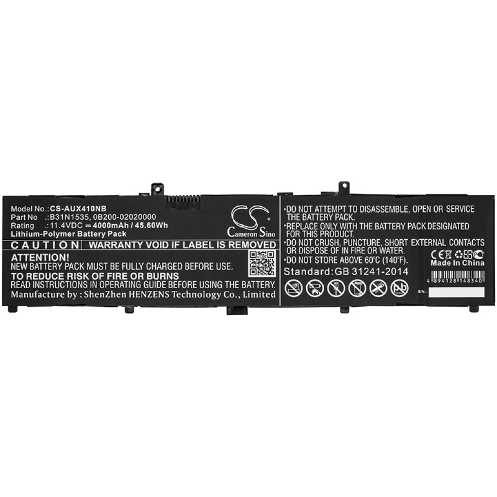 Batería para portátil Asus CS-AUX410NB