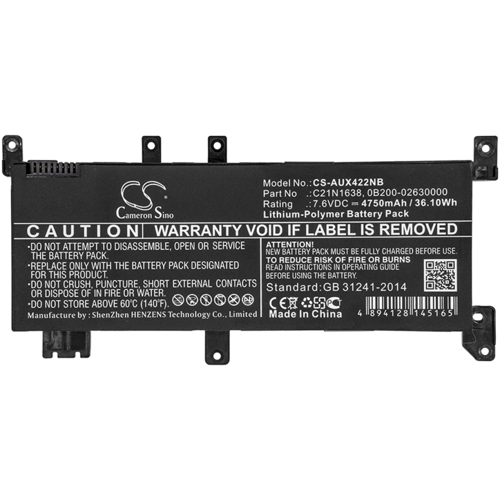 Batería para portátil Asus CS-AUX422NB