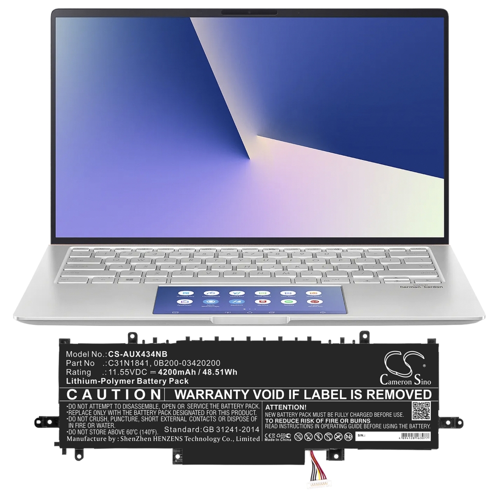Batería para portátil Asus CS-AUX434NB