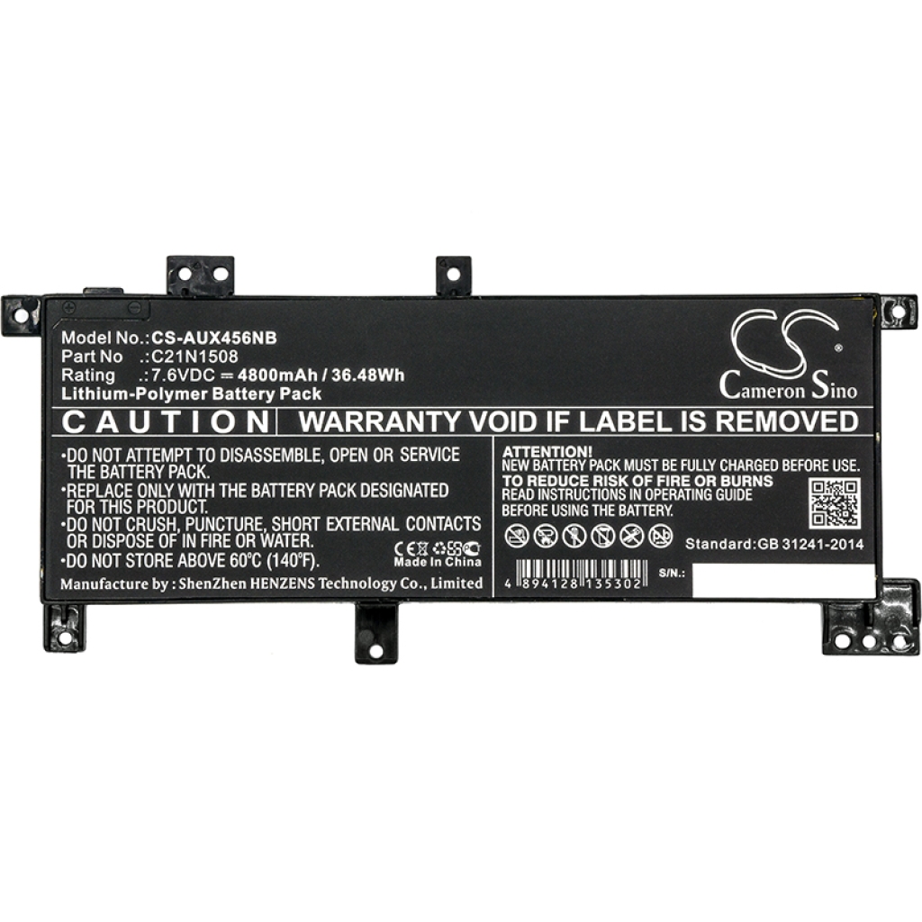 Batería para portátil Asus CS-AUX456NB