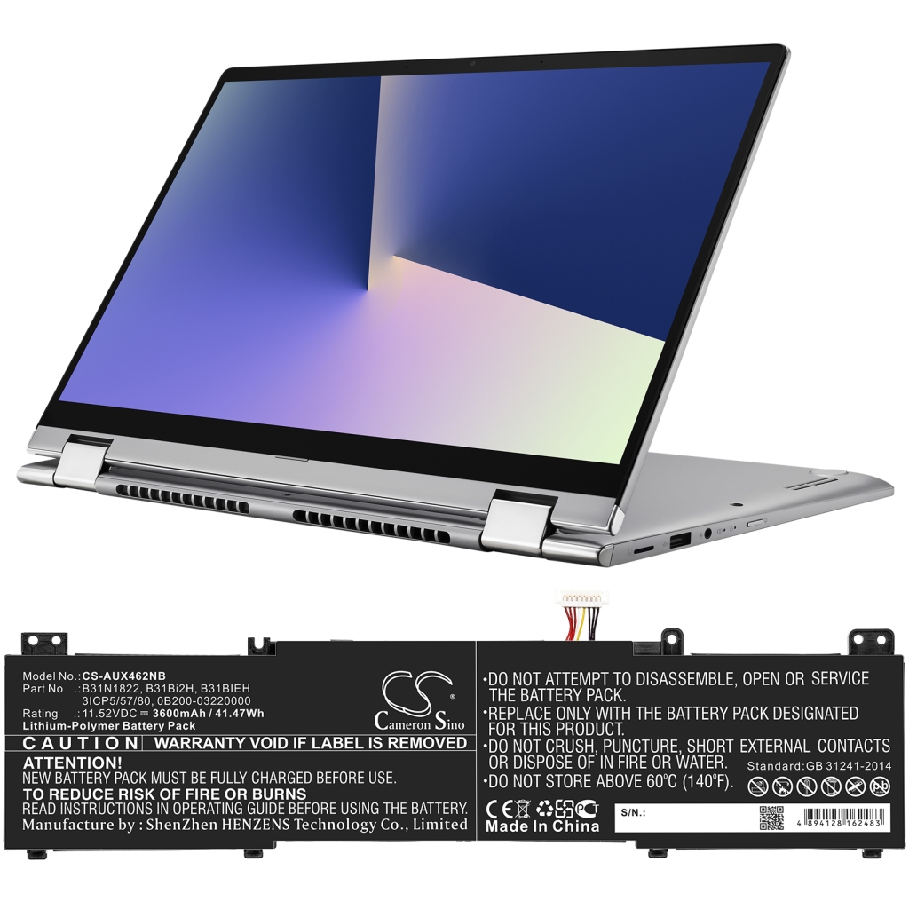 Batería para portátil Asus CS-AUX462NB