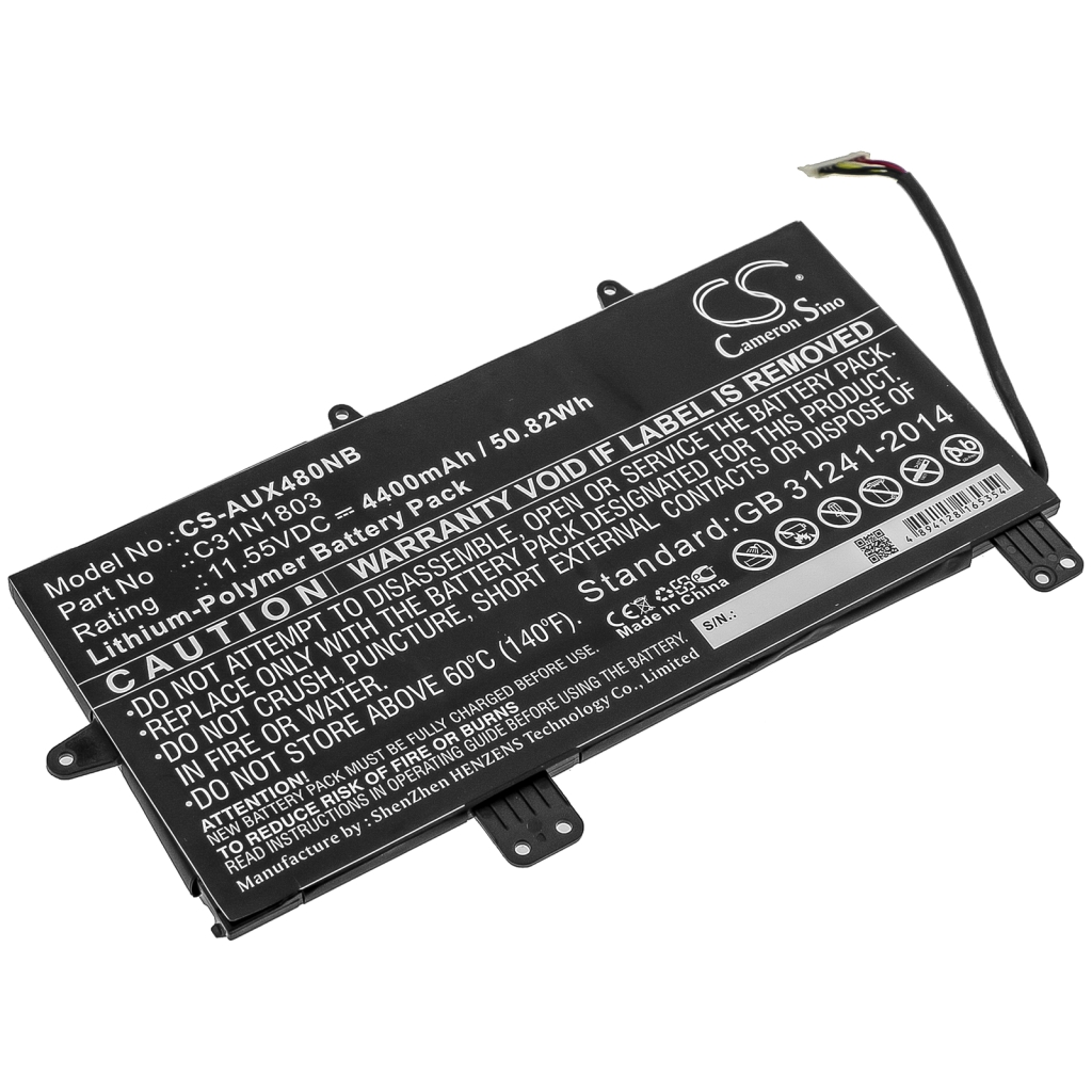 Batería para portátil Asus CS-AUX480NB