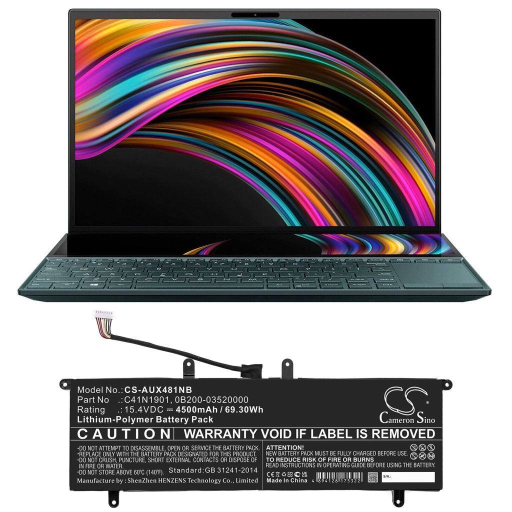 Batería para portátil Asus CS-AUX481NB