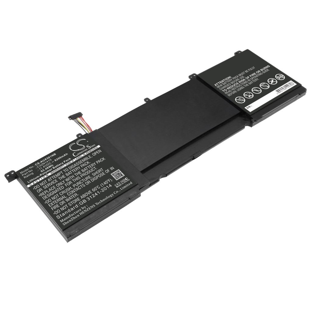 Batería para portátil Asus UX501JW