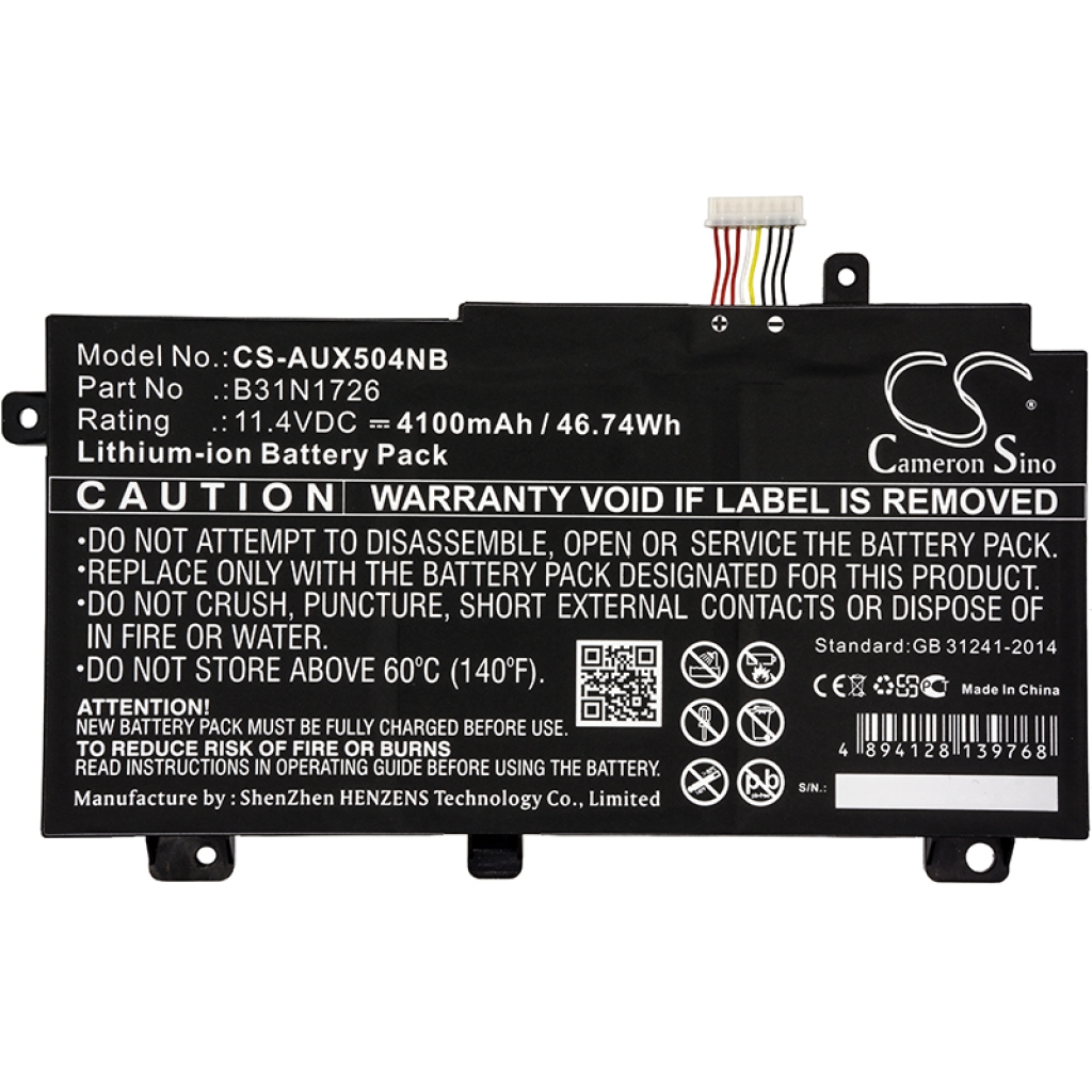 Batería para portátil Asus FX504GD-DM812T