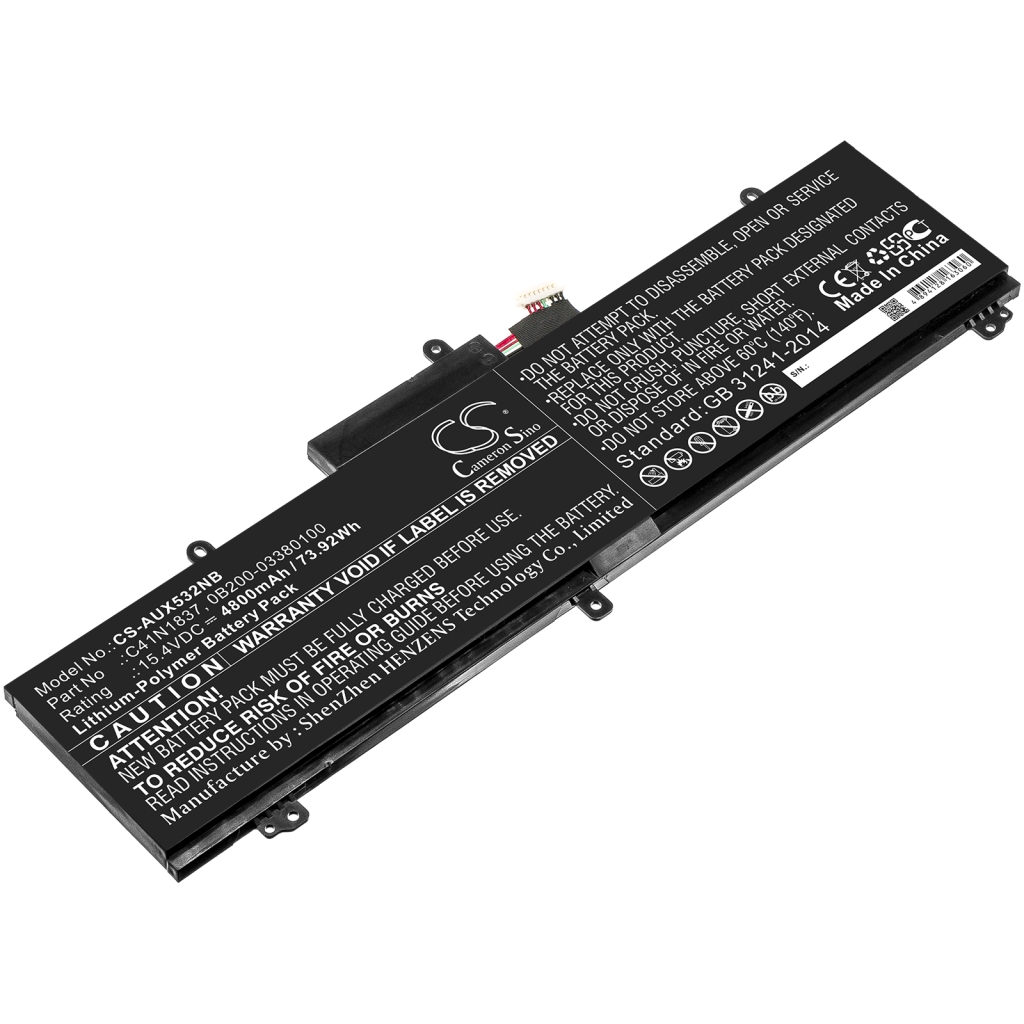 Batería para portátil Asus CS-AUX532NB