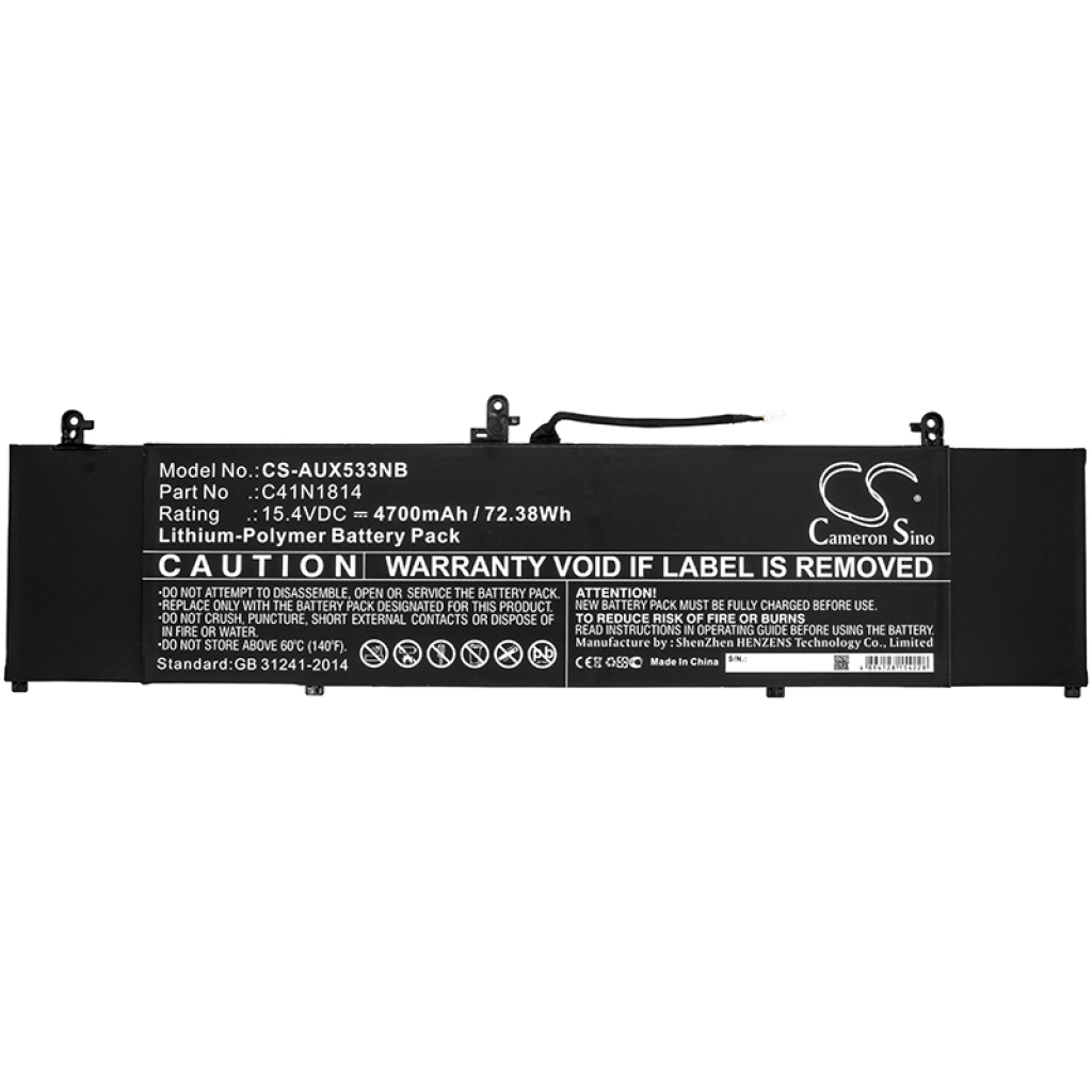 Batería para portátil Asus CS-AUX533NB
