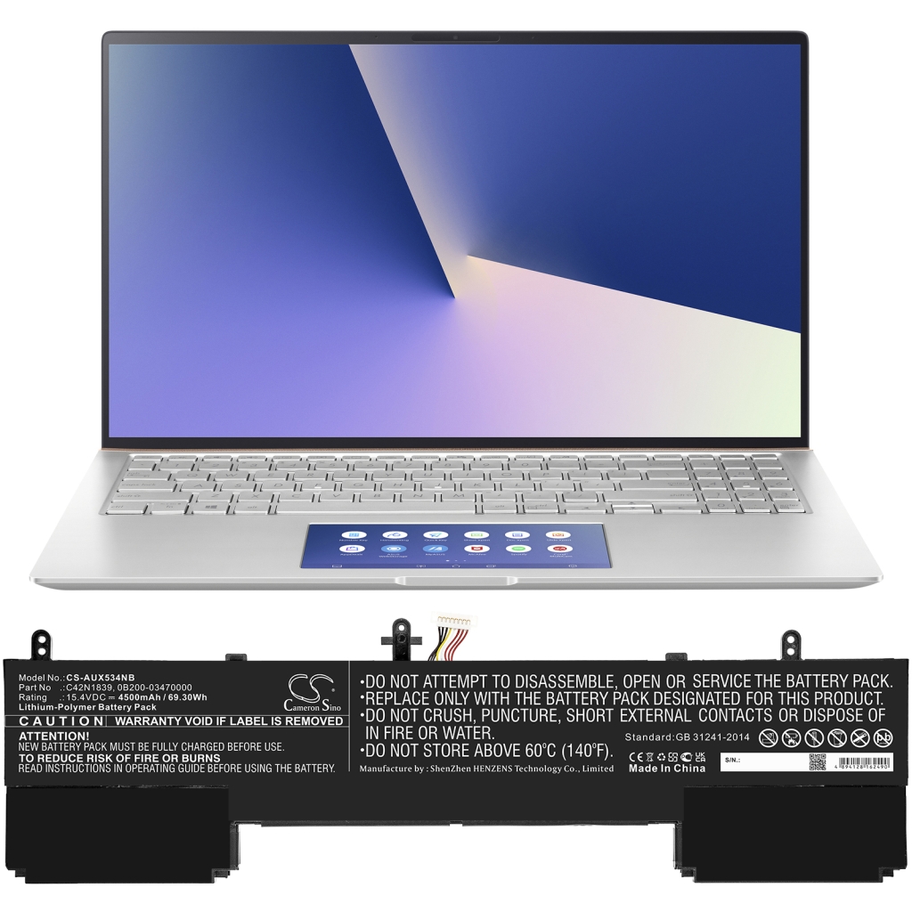 Batería para portátil Asus CS-AUX534NB