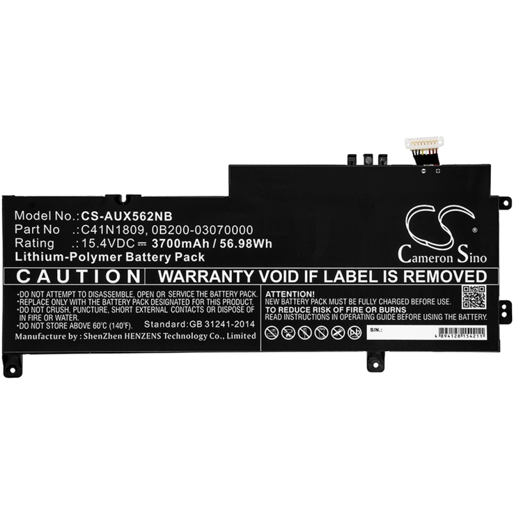 Batería para portátil Asus CS-AUX562NB