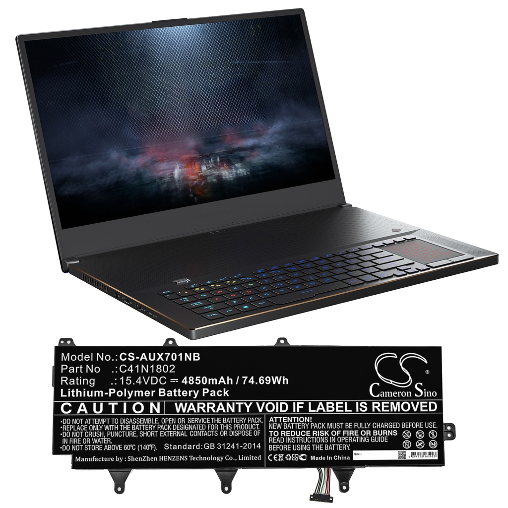Batería para portátil Asus CS-AUX701NB